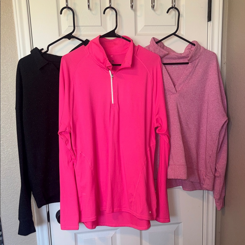 3 Athleisure Tops Bundle!